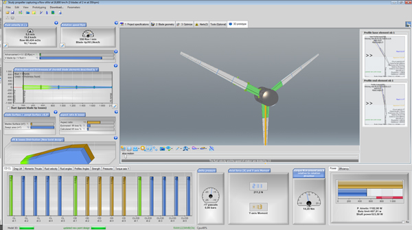 wind turbine 3d simulation and design