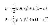 wind turbine  equation