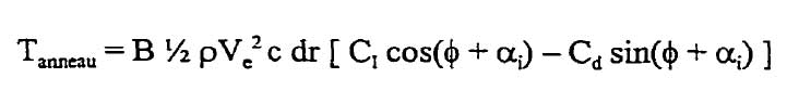 propellers Blade element theory