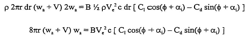 propellers Blade element theory