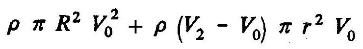 BEM Theory of the element relative to the propeller blade and traction propulsion