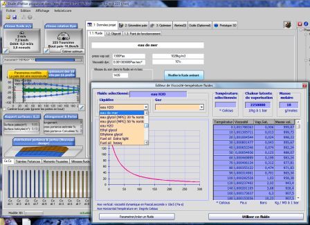 select the propeller ambiant fluid