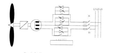 asynchronous wind turbine generator