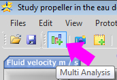 propeller multiple operating points analysis