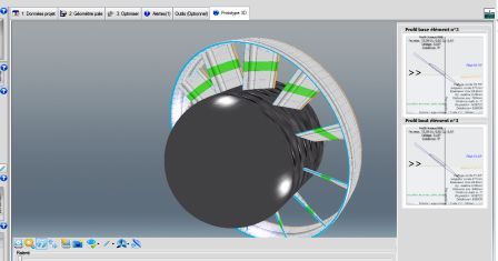 turbine stator design