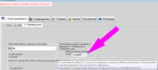 suction speed