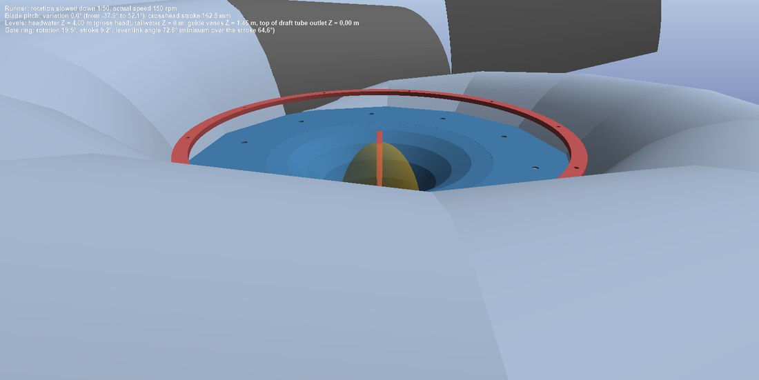 Pitch variation: the mechanism housed in the hub.