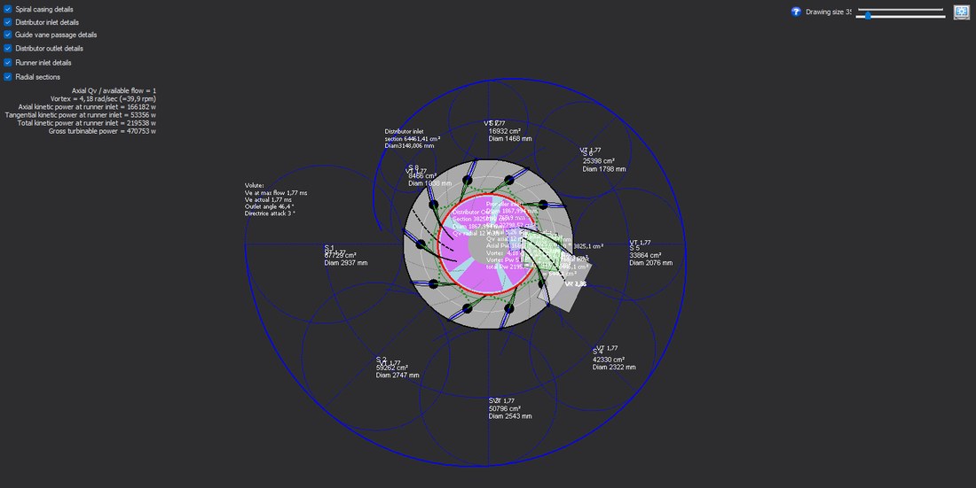 Top view with all details ticked.