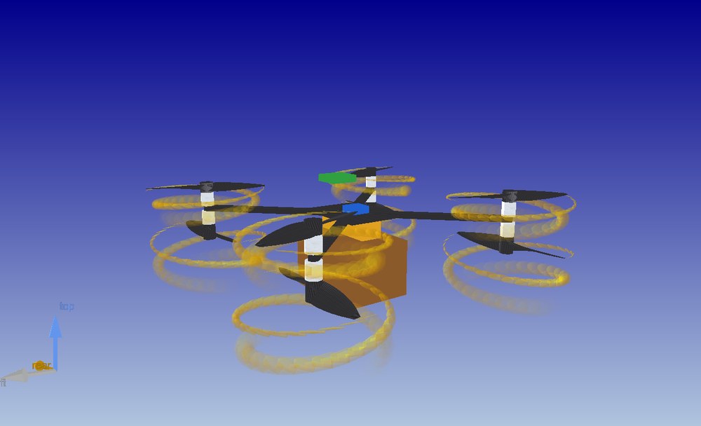 X8 without ducts: tip vortices on both stages