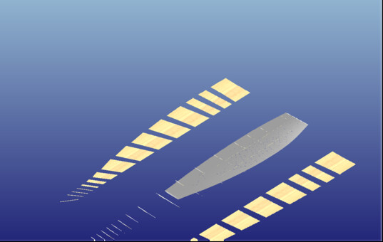 exploded view of the blade kit