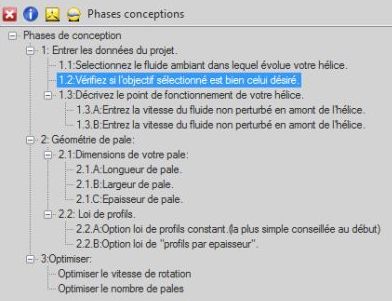 phase de conception helice