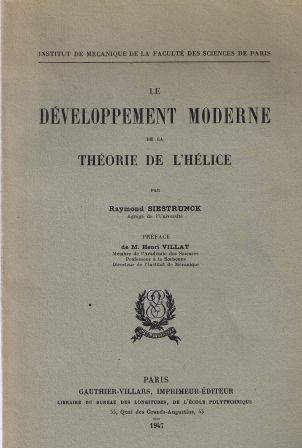 developpement moderne theorie helice