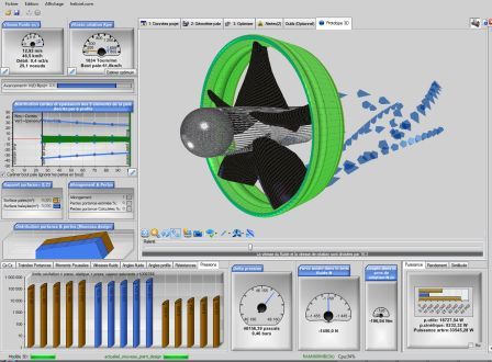 helice pompe axiale dans le logiciel de calcul helice heliciel