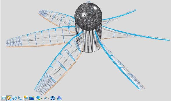 le pas geometrique varie suivant la distance de l axe: c'est le vrillage de la pale