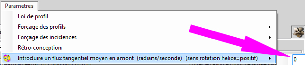 introduction flux tangentielle turbine