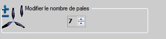 modifier nombre pales helice