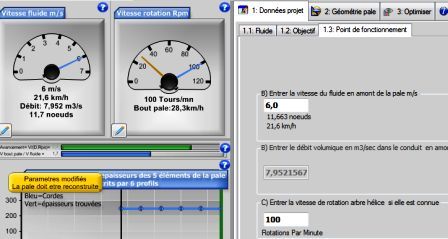 point de fonctionnement turbine