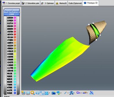 detection cavitation sur pale